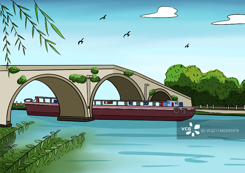 大运河图片素材