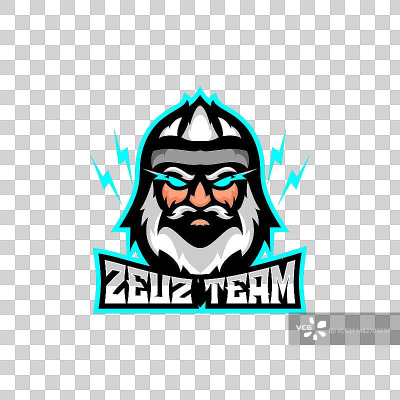 宙斯战队Logo游戏电竞设计图片素材