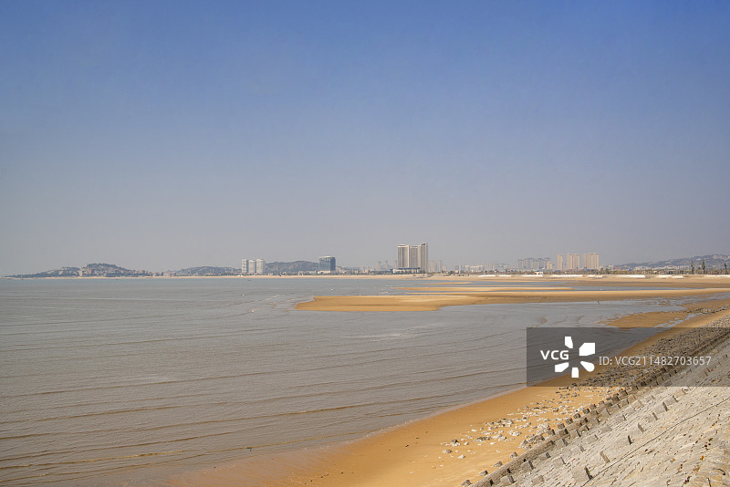泉州金沙湾公园 海景 海洋 海滩 沙滩图片素材