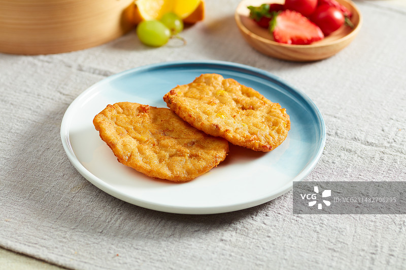 炸鱼饼图片素材