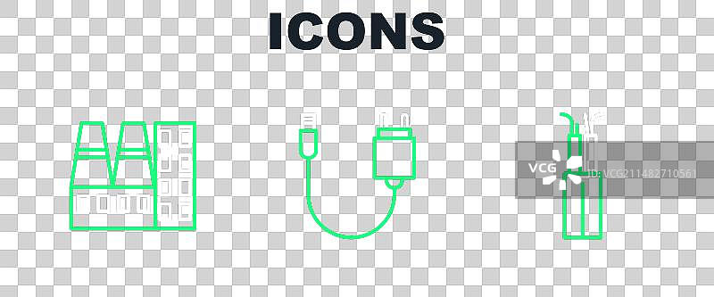 电力电缆电站设备图片素材