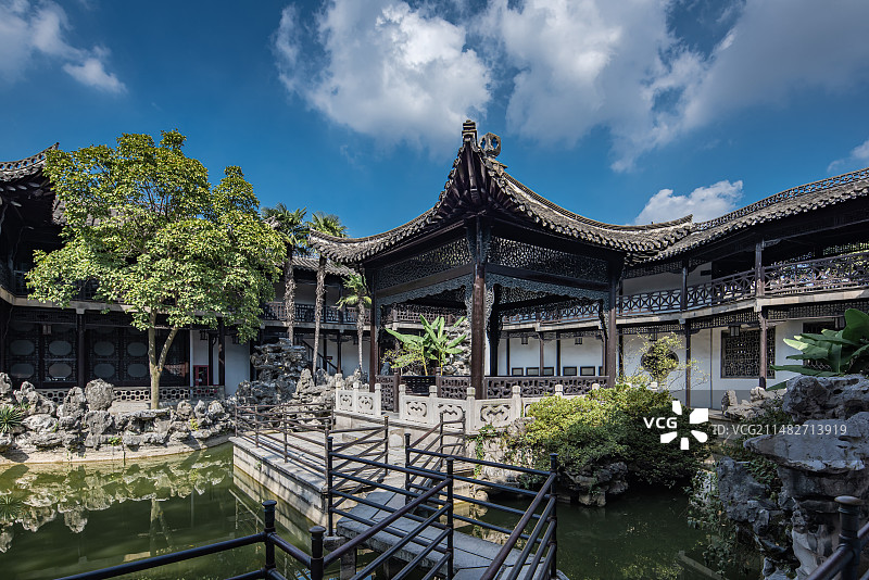 扬州何园图片素材