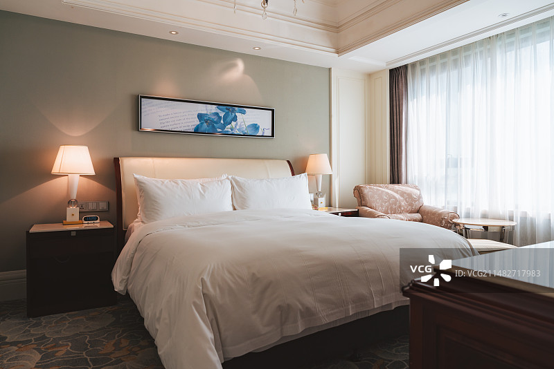 上海圣淘沙万怡酒店卧室图片素材