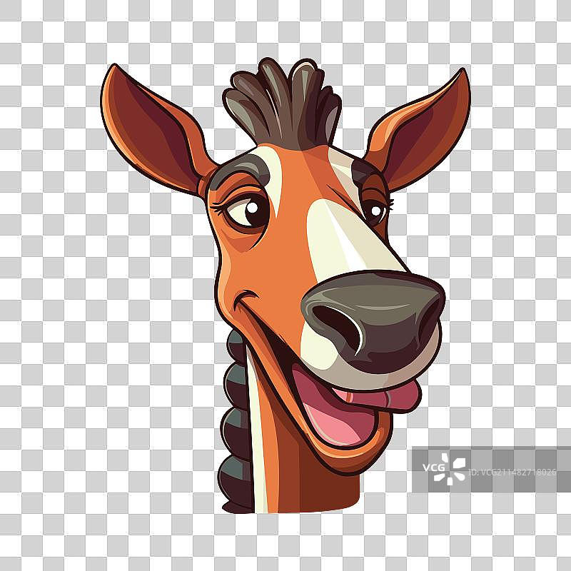 可爱卡通风的㺢㹢狓剪贴画图片素材