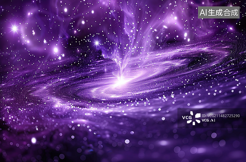 【AI数字艺术】科技概念抽象背景图片素材