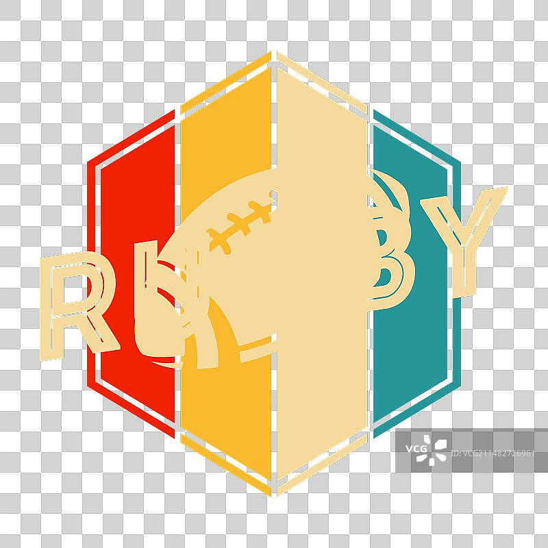 橄榄球运动员教练T恤设计图片素材