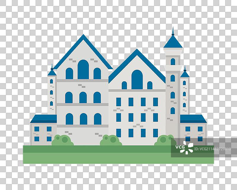 德国新天鹅堡图片素材