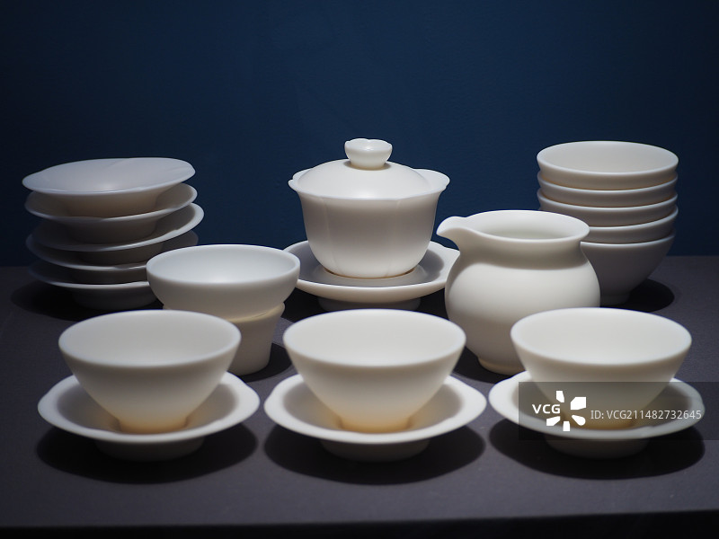 国家博物馆——白瓷展图片素材