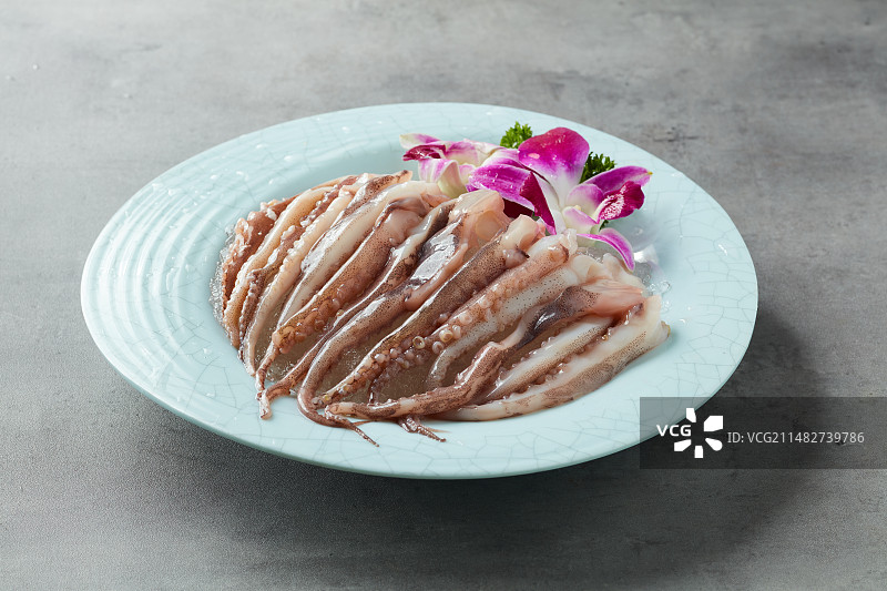 鲜鱿鱼须图片素材