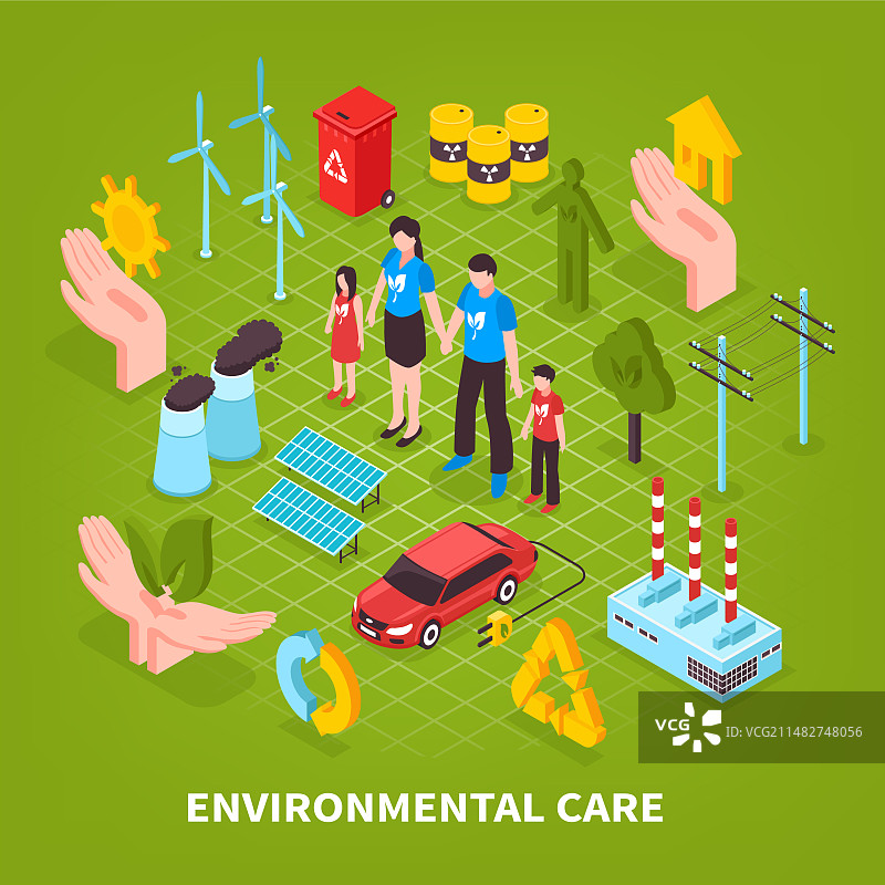 绿色环保背景图片素材