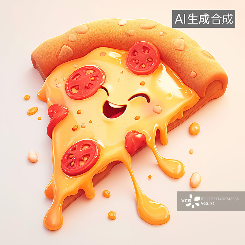 【AI数字艺术】披萨图片素材