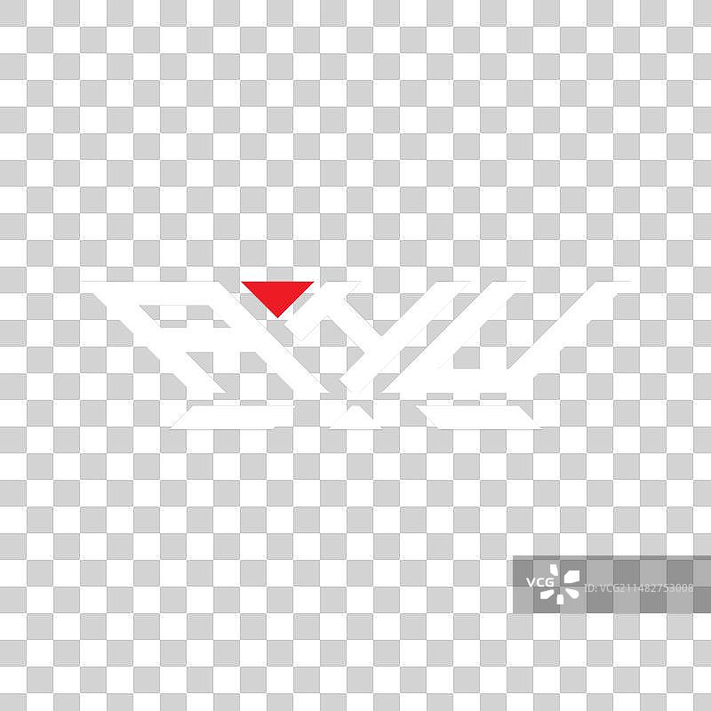 AHU字母标志设计，简约现代图片素材