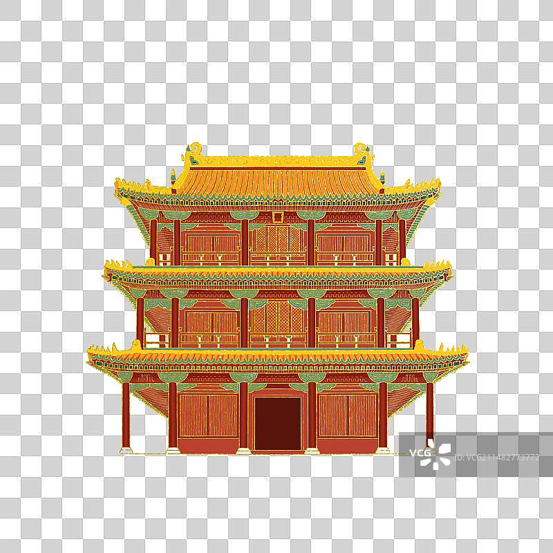 国风建筑图片素材