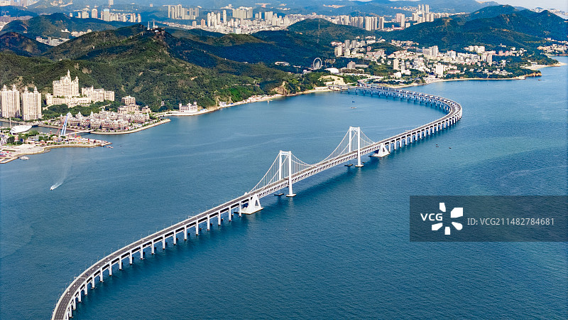 大连星海湾大桥图片素材