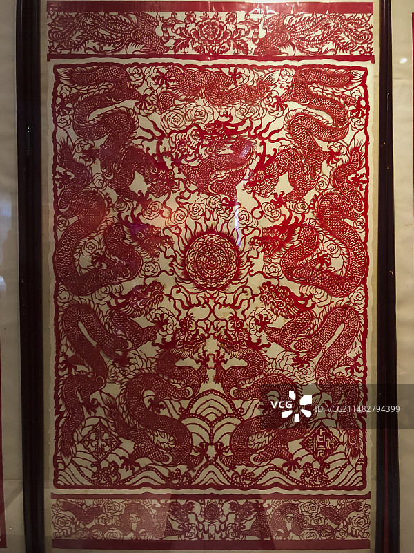 剪纸-陈家祠图片素材