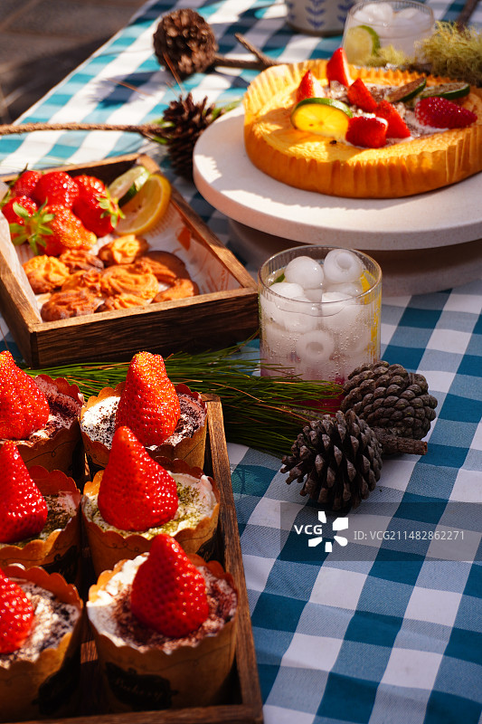 下午茶食光图片素材