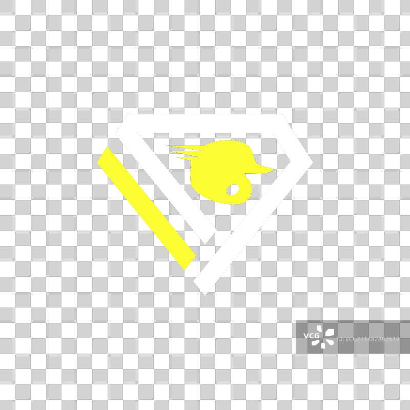 抽象线条钻石与快速棒球头盔图片素材