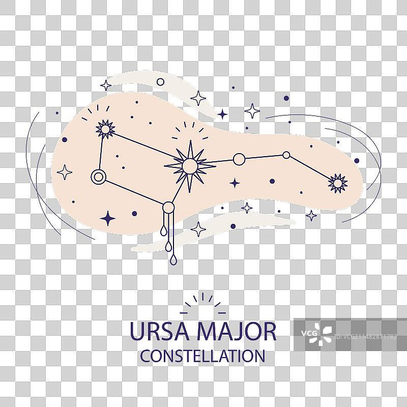 大熊星座图片素材