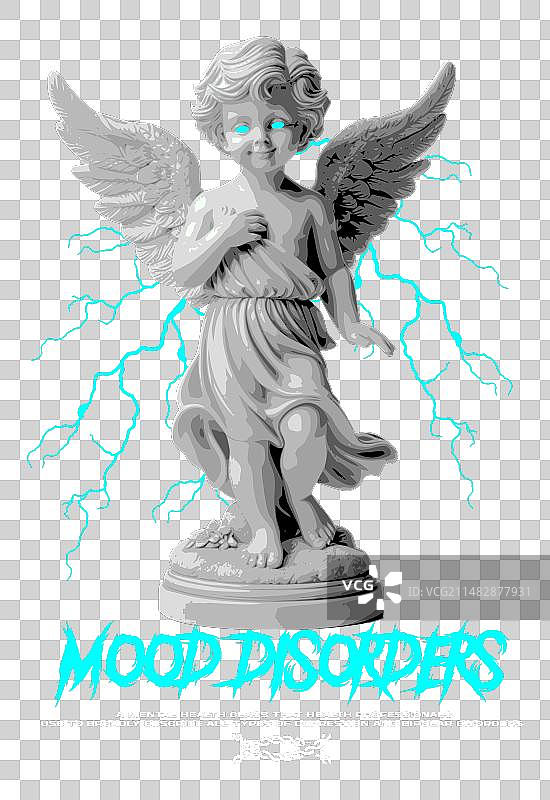 情绪障碍街头服饰设计图片素材