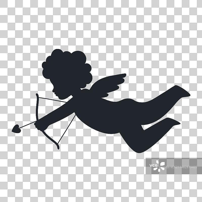 丘比特射箭图片素材