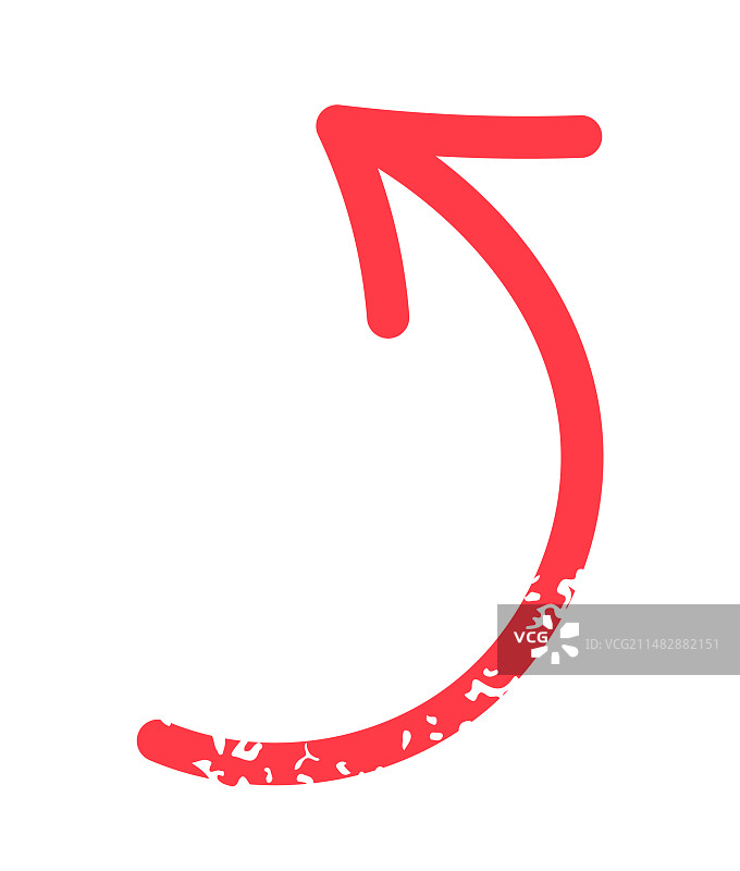 手绘箭头方向指示图片素材