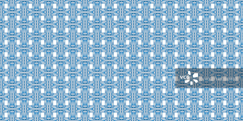 蓝色棉质帆布十字无缝设计图片素材