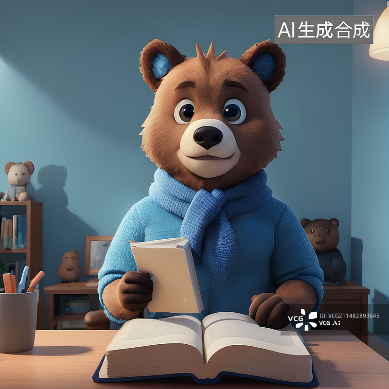 【AI数字艺术】开学季图片素材