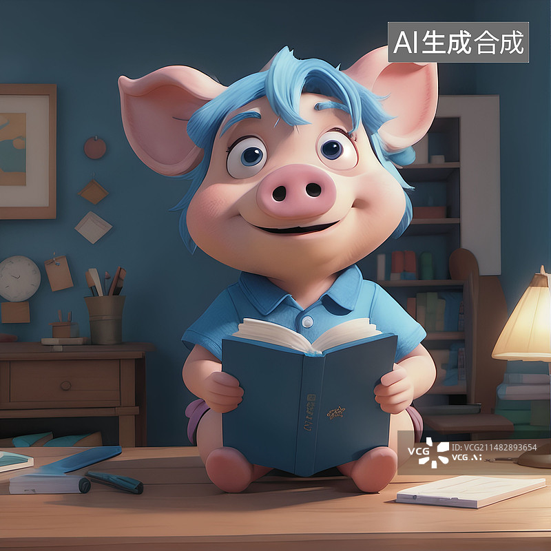 【AI数字艺术】开学季图片素材