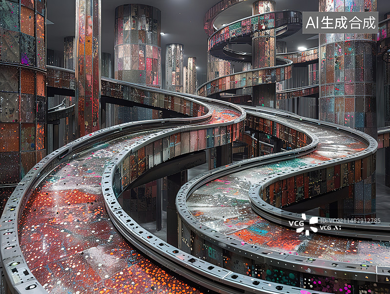 【AI数字艺术】城市风光地标建筑外滩图片素材