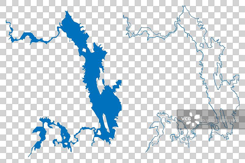 拉萨罗·卡德纳斯湖，墨西哥图片素材