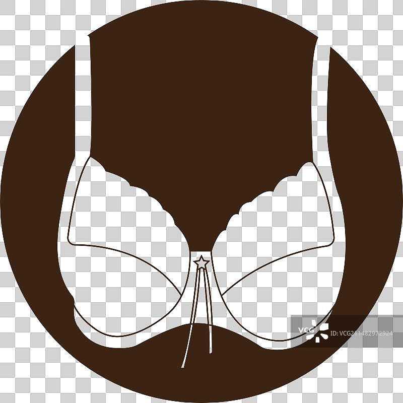 胸罩图标图片素材