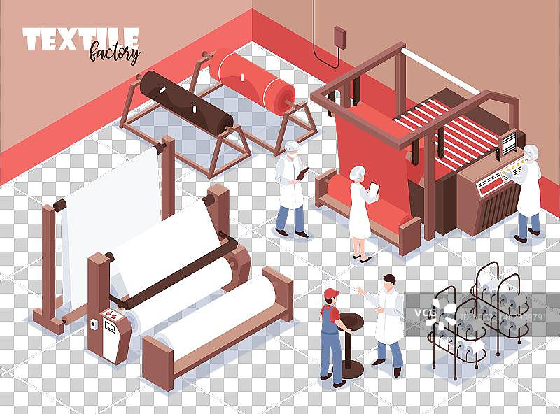 纺织厂图片素材