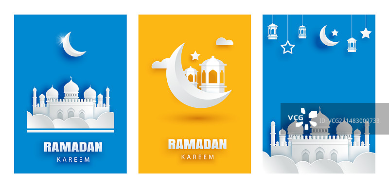 斋月贺卡背景图片素材