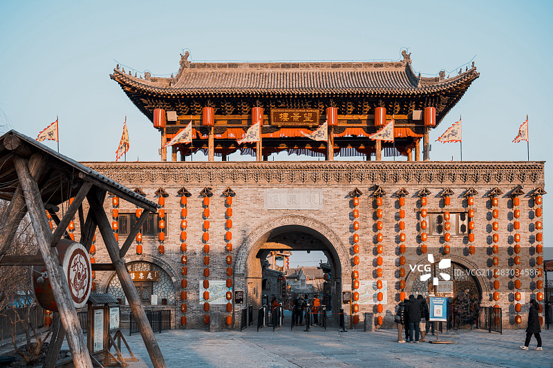 石家庄龙泉古镇图片素材