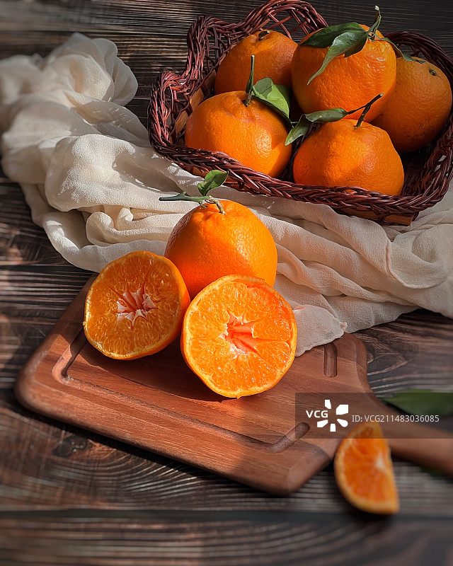 新鲜水果美食橘子图片素材