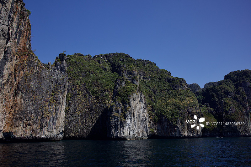 泰国皮皮岛各种小岛图片素材