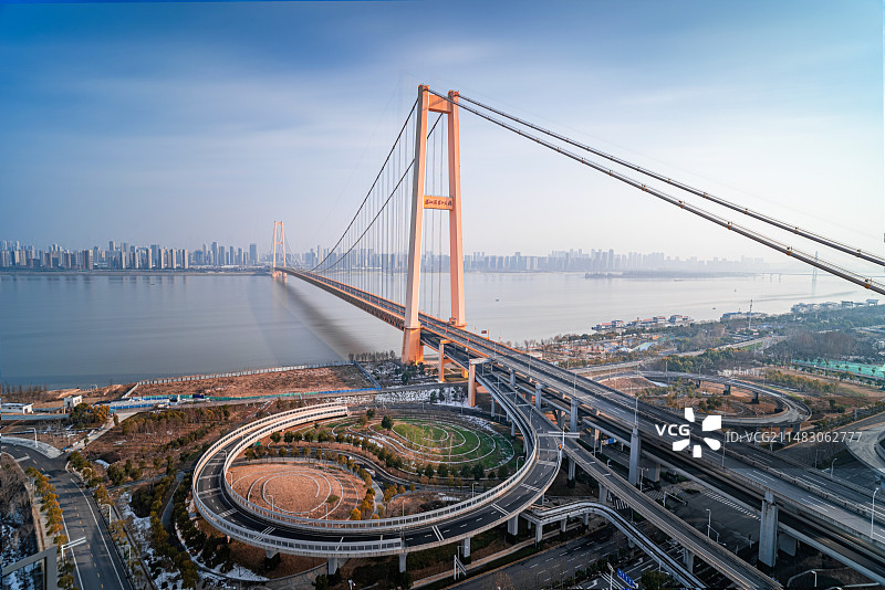 杨泗港长江大桥图片素材