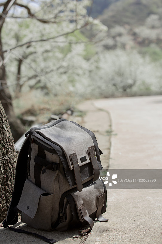 户外背包静物图片素材