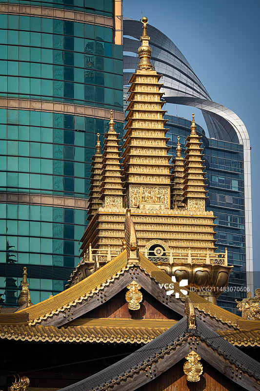 静安寺图片素材