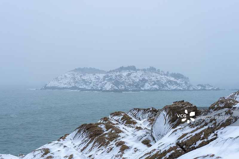 威海黑岛图片素材