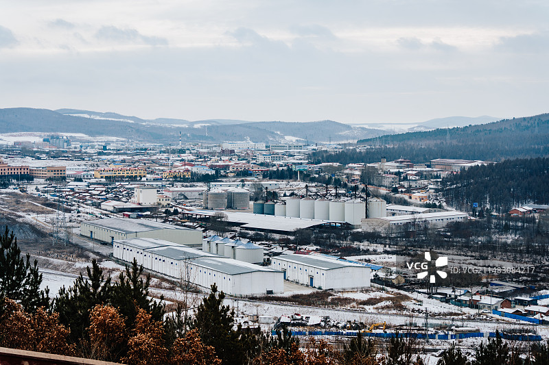 加格达奇金刚寺图片素材