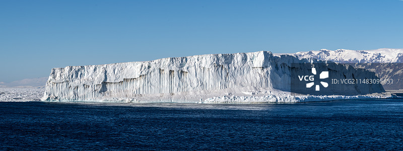 平顶冰山图片素材