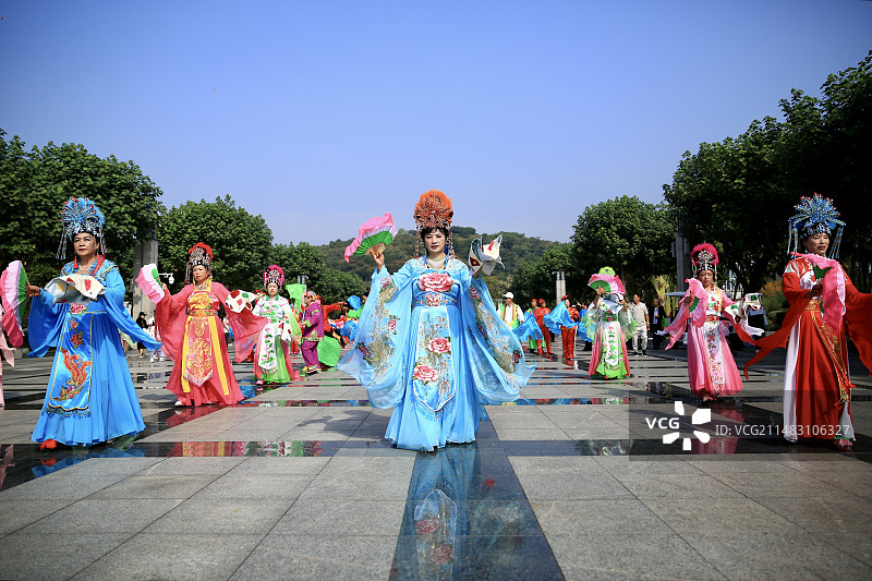 新年秧歌图片素材