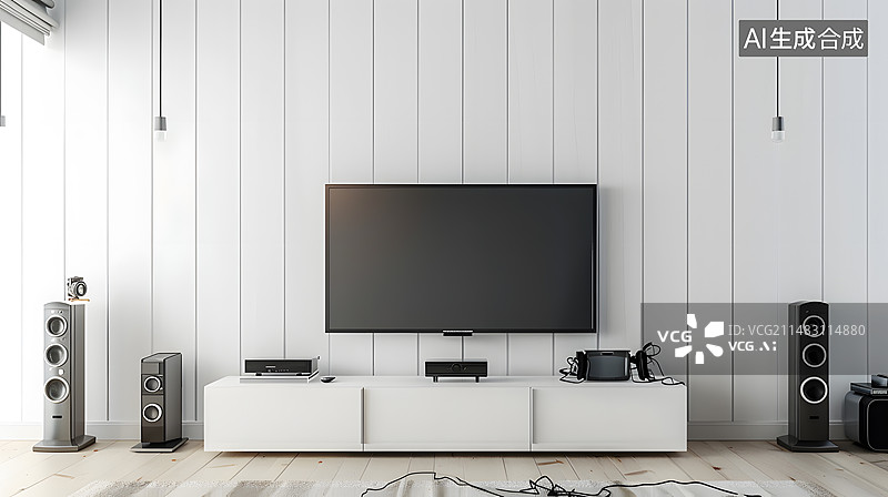【AI数字艺术】家庭室内装修设计图片素材