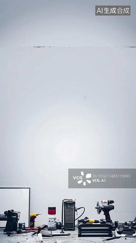 【AI数字艺术】维修工具器材图片素材