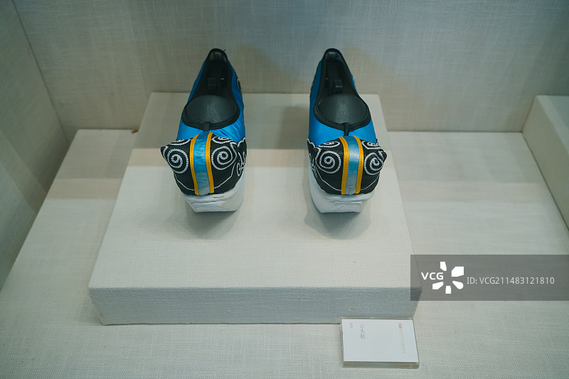 云头鞋 闽剧头饰服饰  非物质文化遗产图片素材