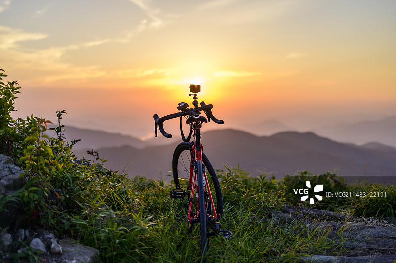 杭州林峰山同盘顶图片素材