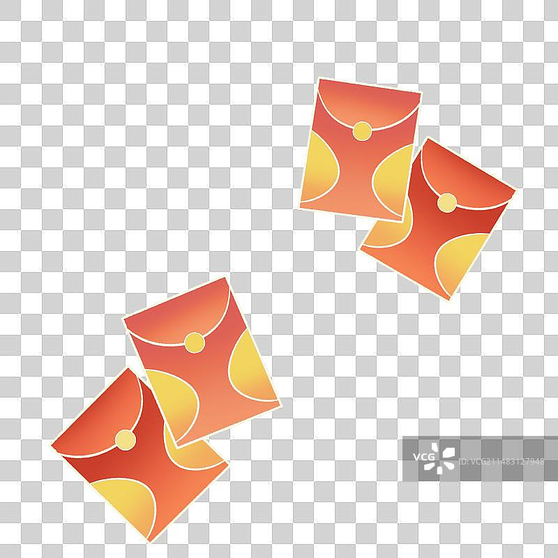 国风插画中国传统节日春节节日吃火锅插画图片素材