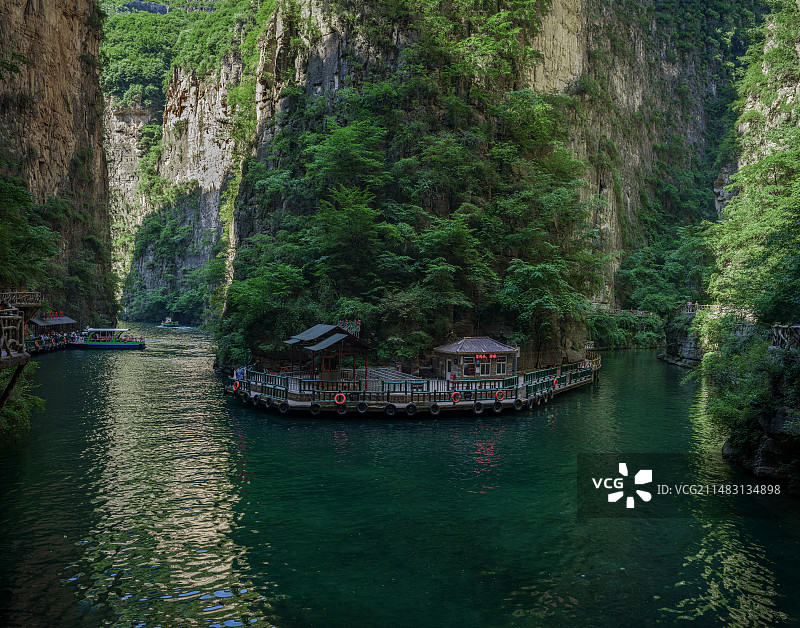 山西长治八泉峡风光图片素材
