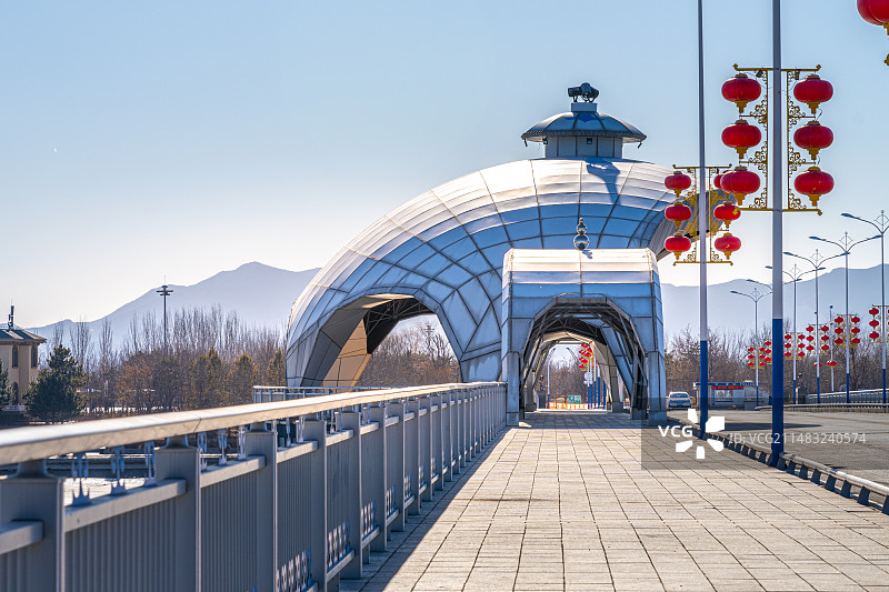 冬天氛围 东北小县城 悠闲  夕阳  辽宁大凌河畔  喀左县图片素材